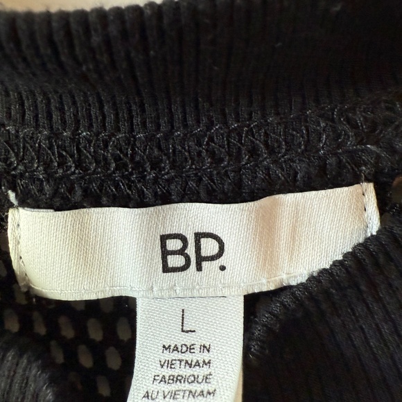 BP Short Sleeve Mesh T-Shirt - Black - Picture 3 of 8